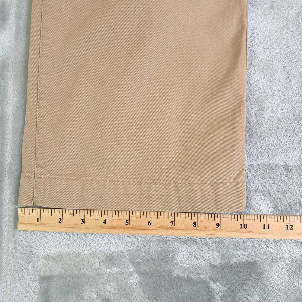 Sonoma Men Khaki Cargo Pants 36x34 Tan Cotton Casual Skater Gorpcore Vintage